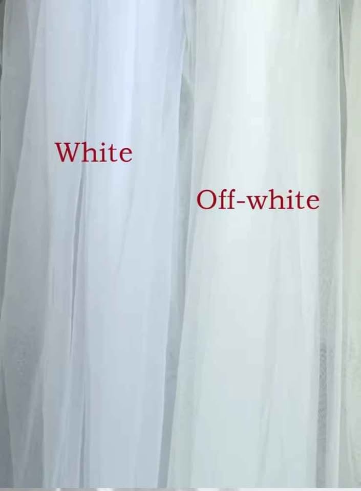 Pearl Detail Cathedral Veil - 118 inches
