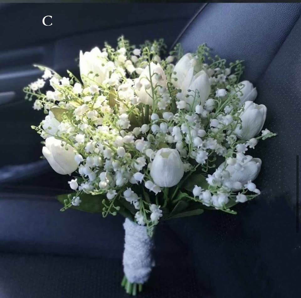 Faux Bridal Bouquets - Five styles