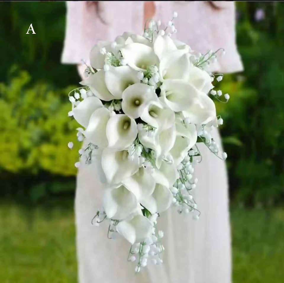 Faux Bridal Bouquets - Five styles