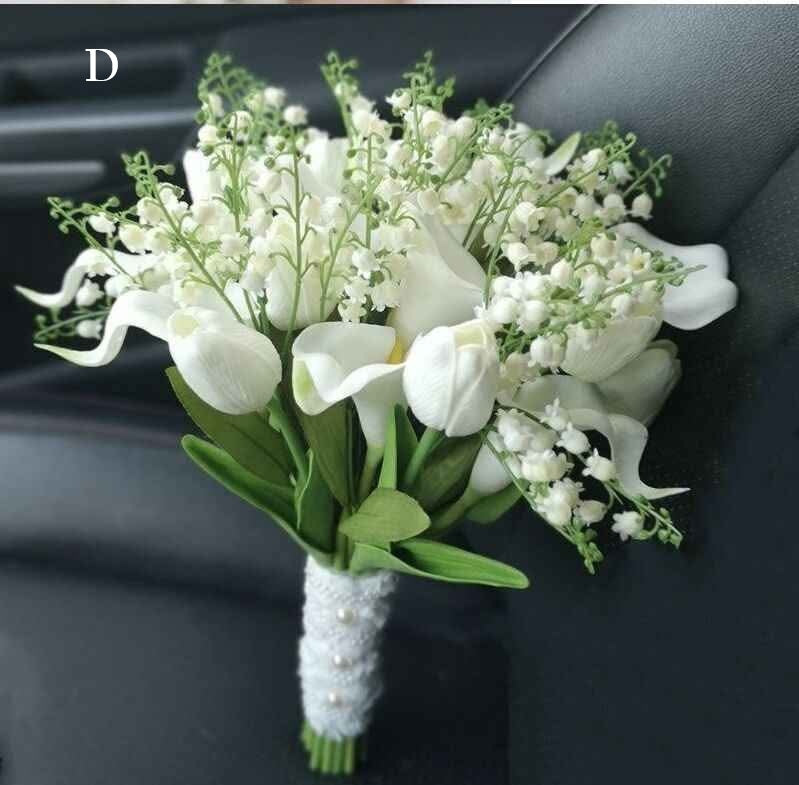 Faux Bridal Bouquets - Five styles
