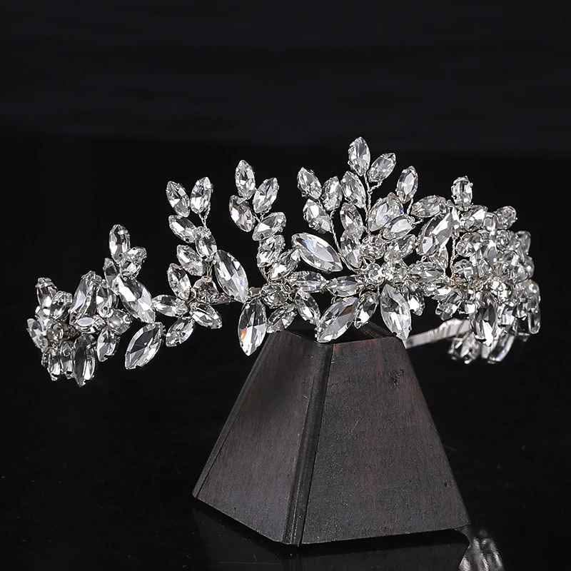 Silver Rhinestone Headband - For Wedding, Pageant, Quinceanera, etc.